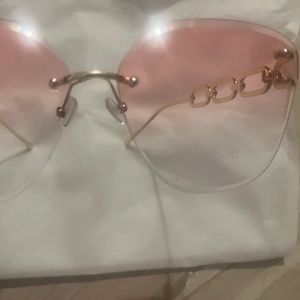 Pink sunglasses